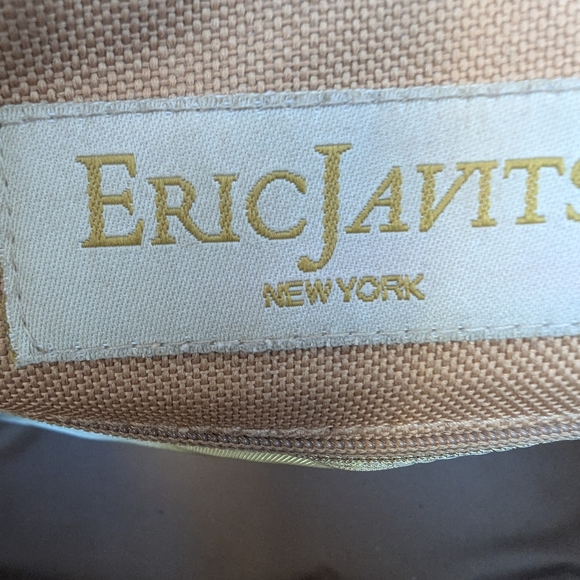 Eric Javits Tan and Brown Shoulder Bag - Picture 16 of 16